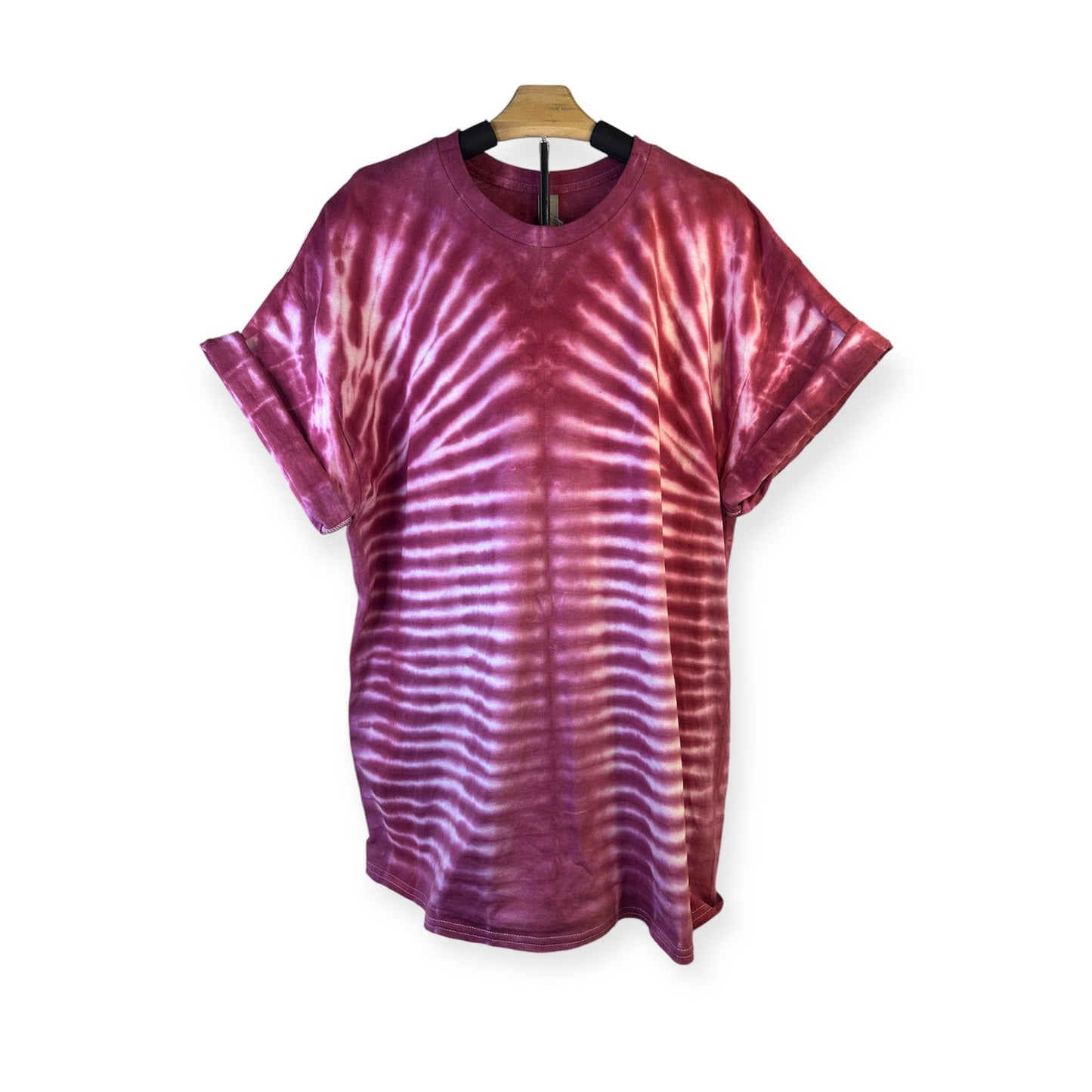 Tie Dye T-shirt Dark Red