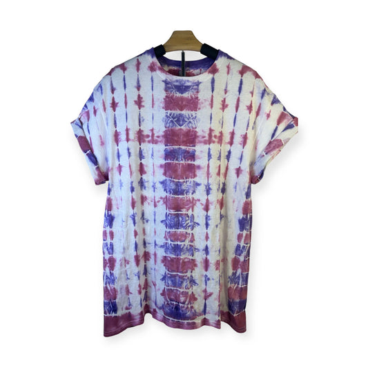 Tie-Dye T-shirt Red and Purple