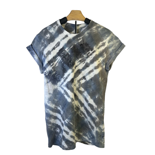 Tie-Dye T-Shirt Black and White