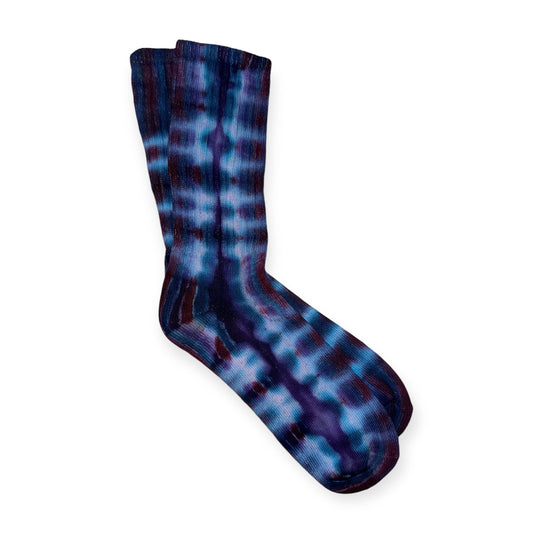 Tie-Dye Socks Blue Purple