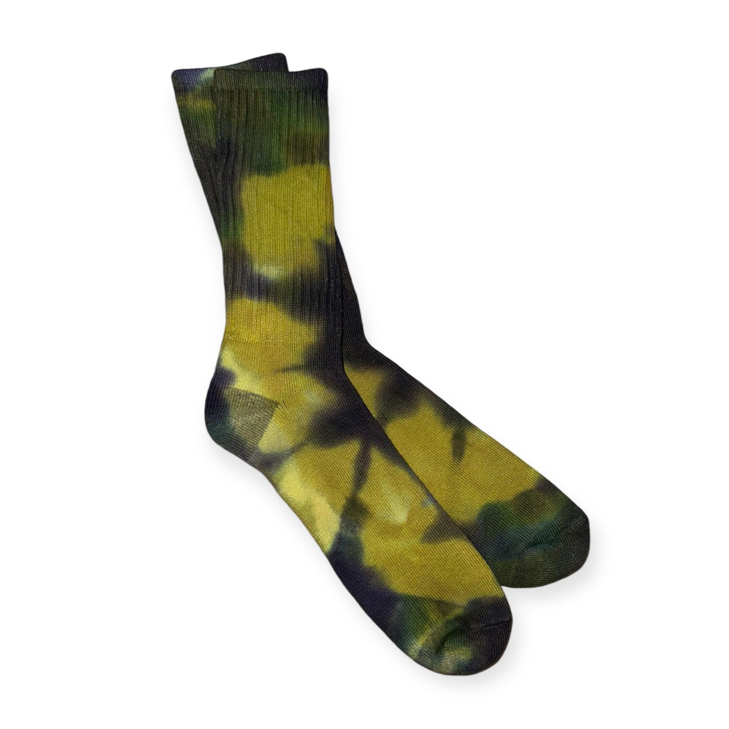 Tie-Dye Socks Yellow Purple