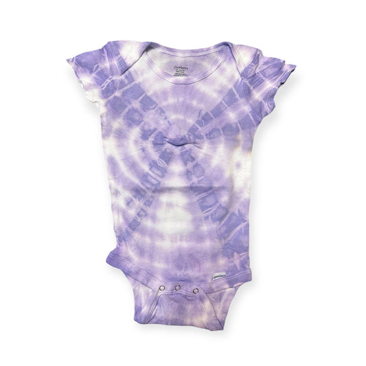 Tie-Dye Baby Onesie Marine Violet