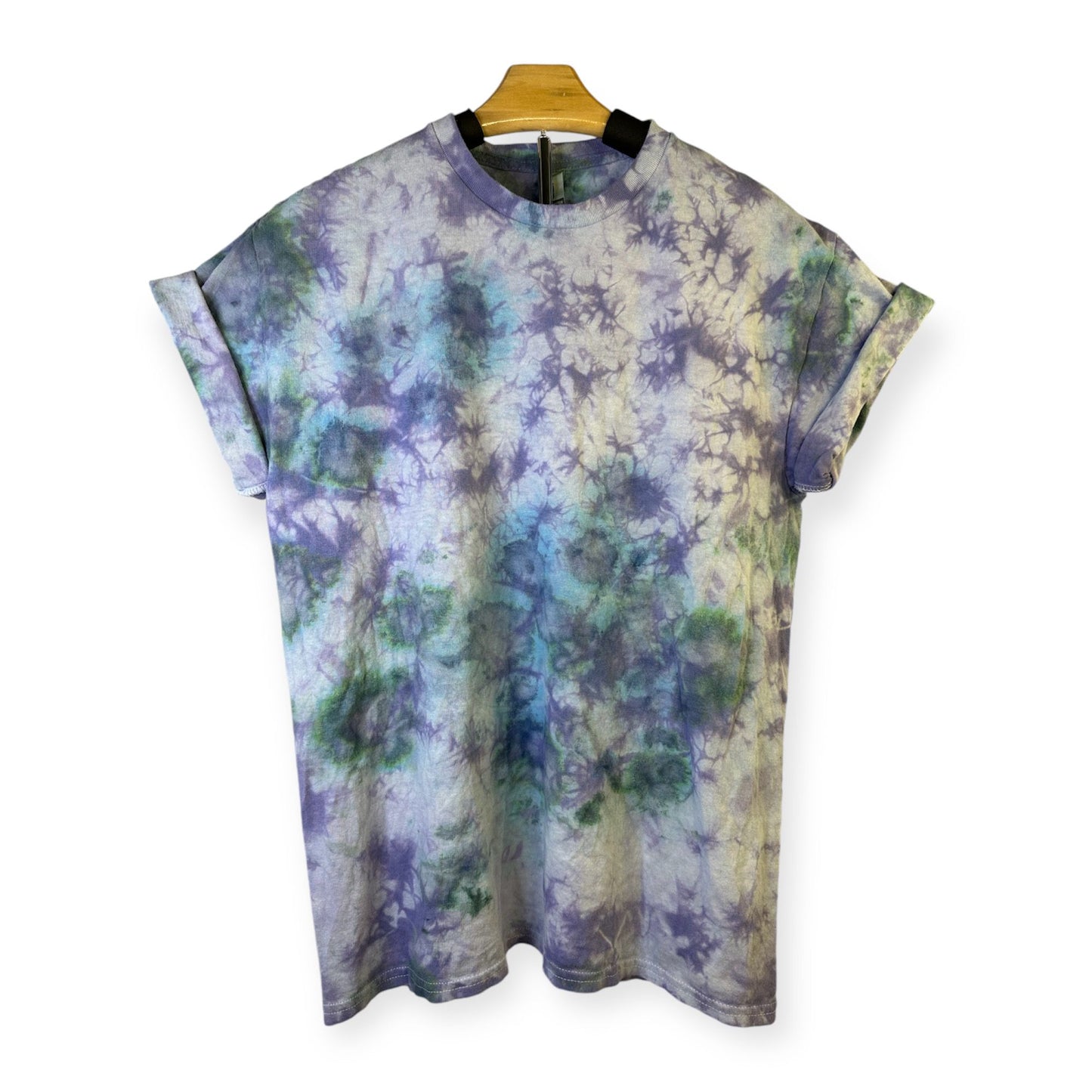 Tie-Dye T-shirt Purple, Blue and green