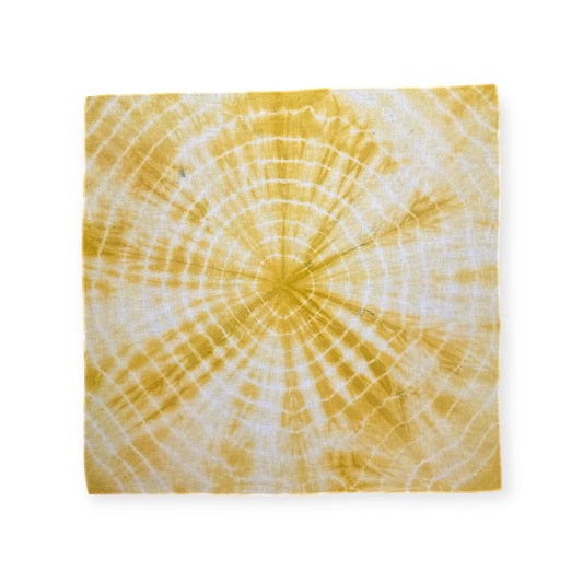 Tie-Dye Bandana Antique Gold Bulls-eye