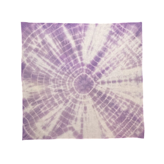 Tie-Dye Bandana Marine Violet Bulls-eye