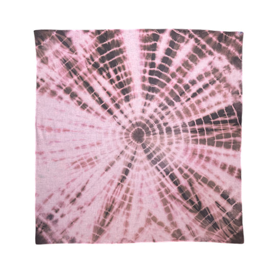 Tie-Dye Bandana Chocolate Brown Bulls-eye